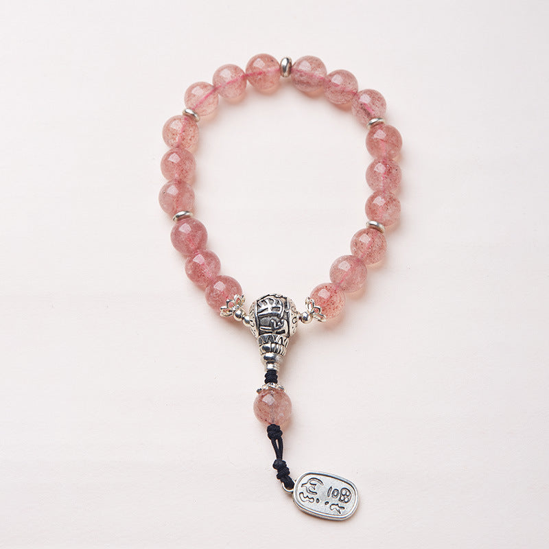 Six Character Truth Strawberry Crystal String