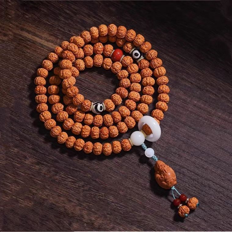 Shoushan Stone Vajra Bodhi Necklace