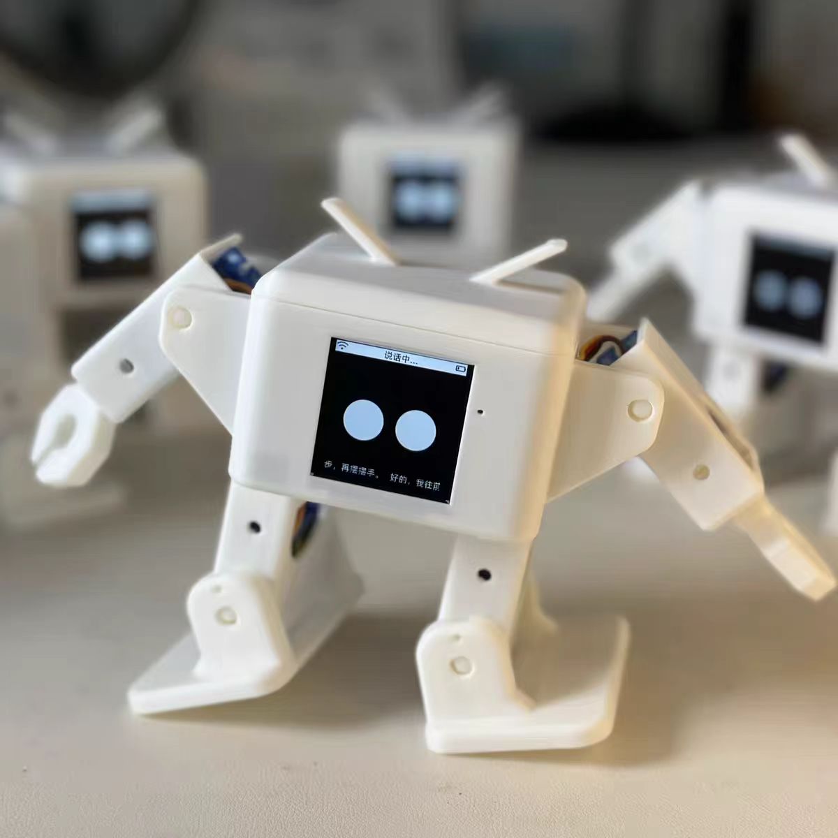 World's 1st DIY AI Desktop Robot: Otto. Your Emotional Buddy. Your Dancing Partner.
