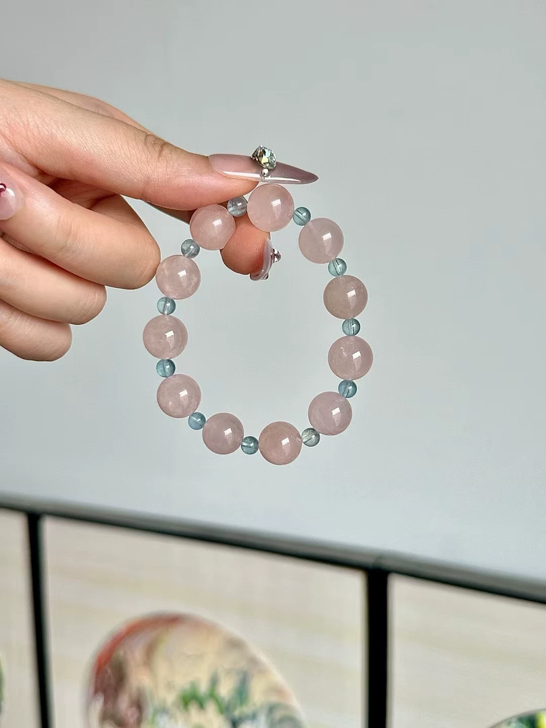 Pink Crystal Strings