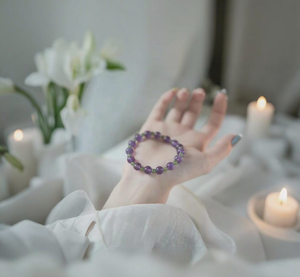 Amethyst bracelet