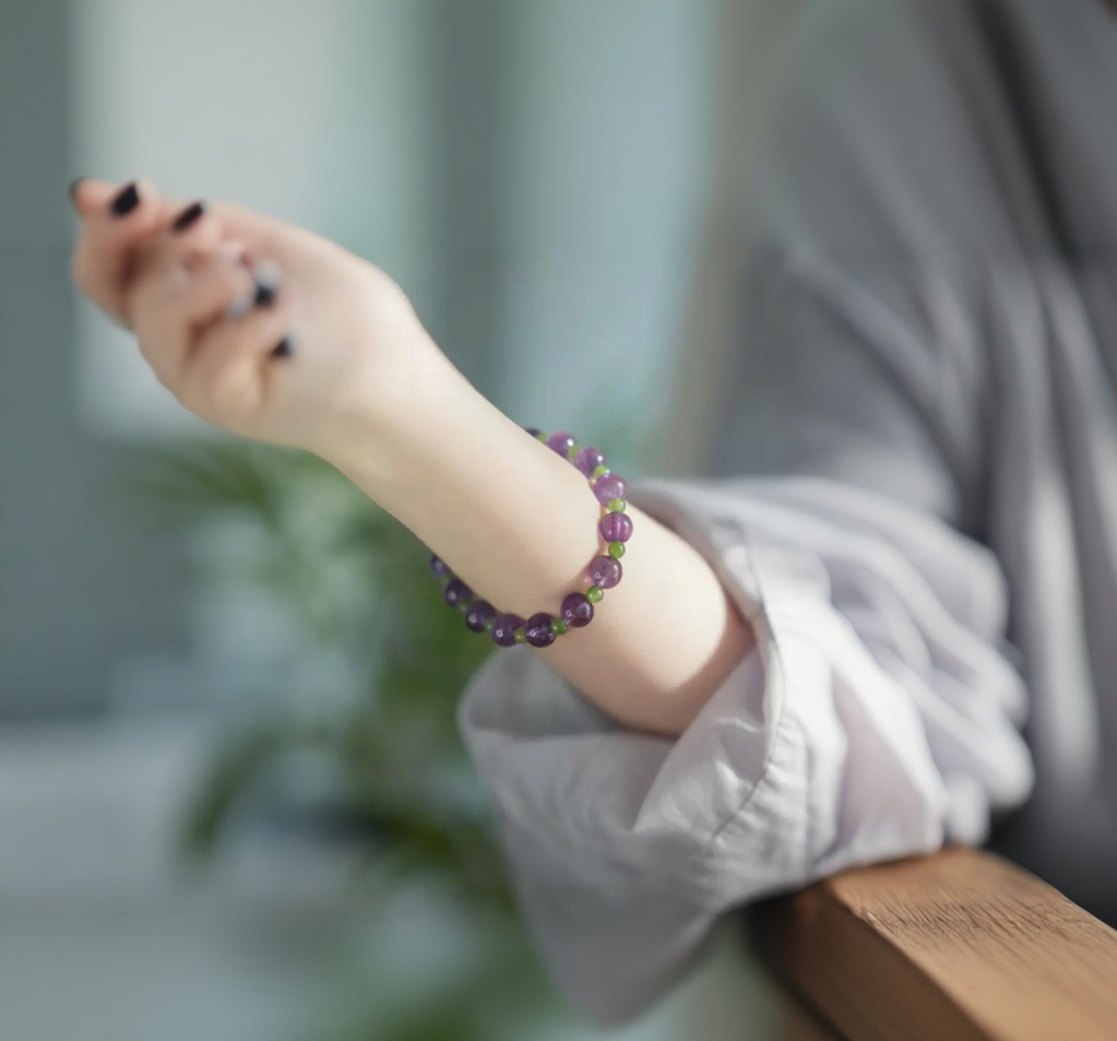 Amethyst bracelet