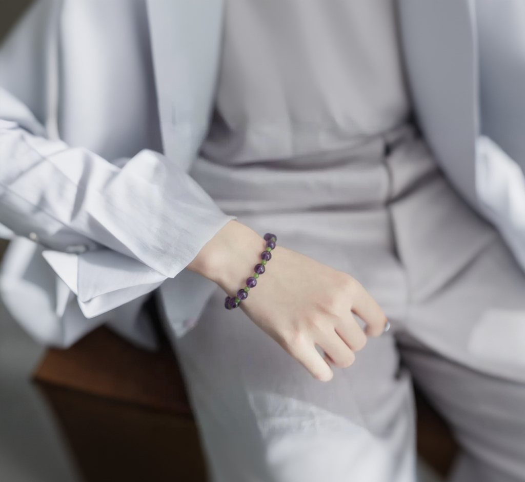 Amethyst bracelet