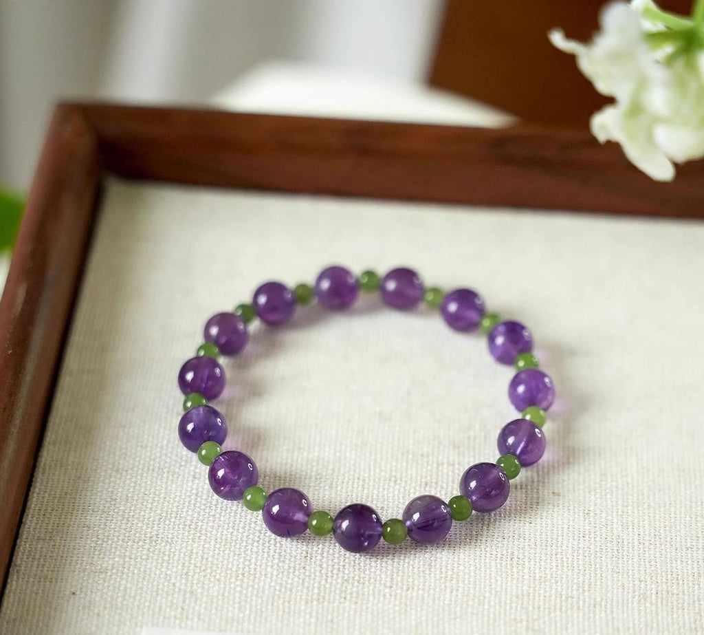 Amethyst bracelet