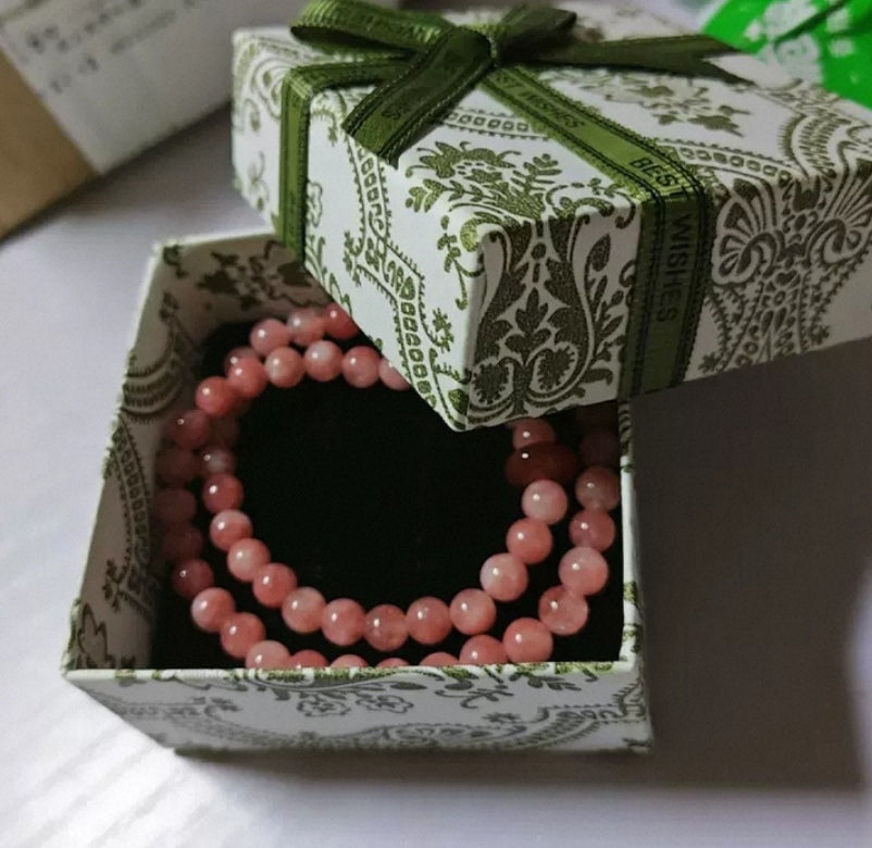 Pink Sunstone Bracelet