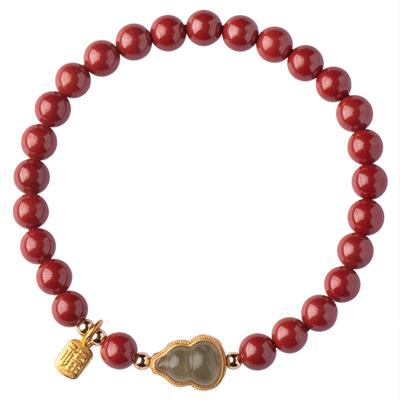 Cinnabar Gourd Bracelet