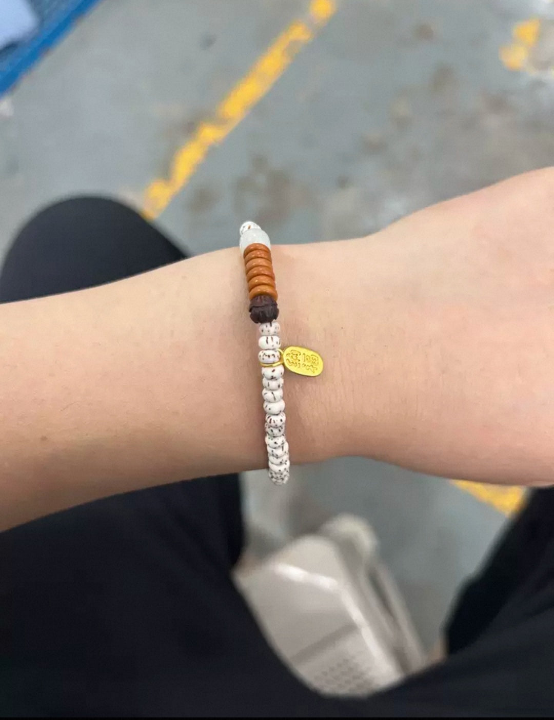 Star Moon Bodhi Olive Kernel Bracelet