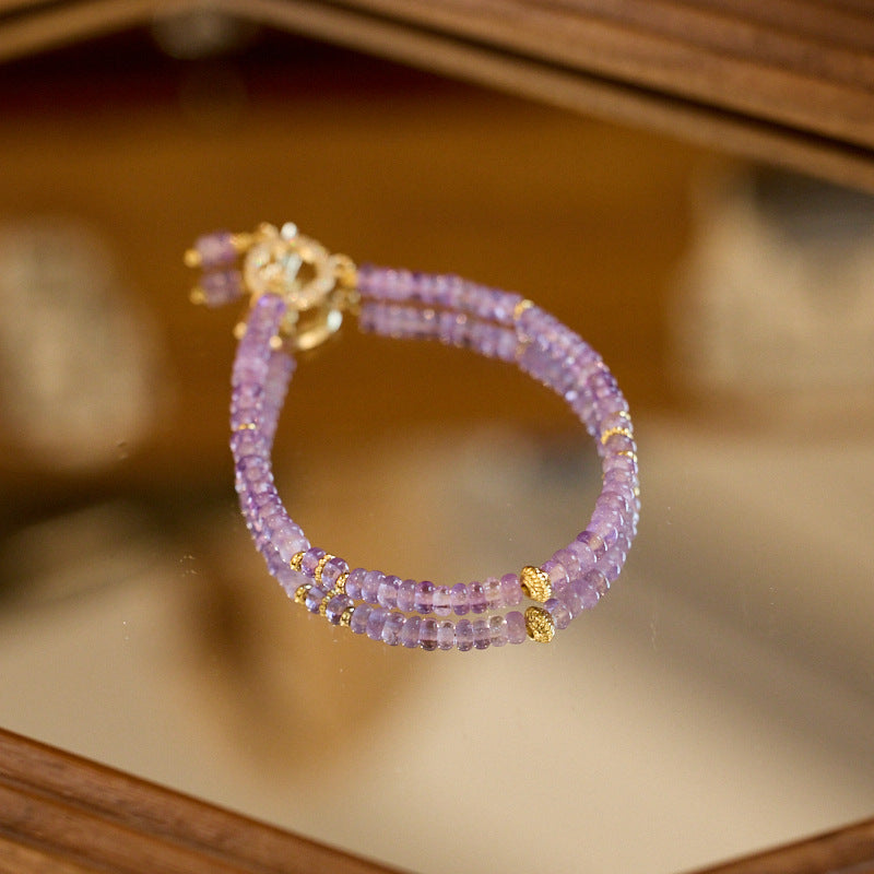Natural Amethyst Bracelet