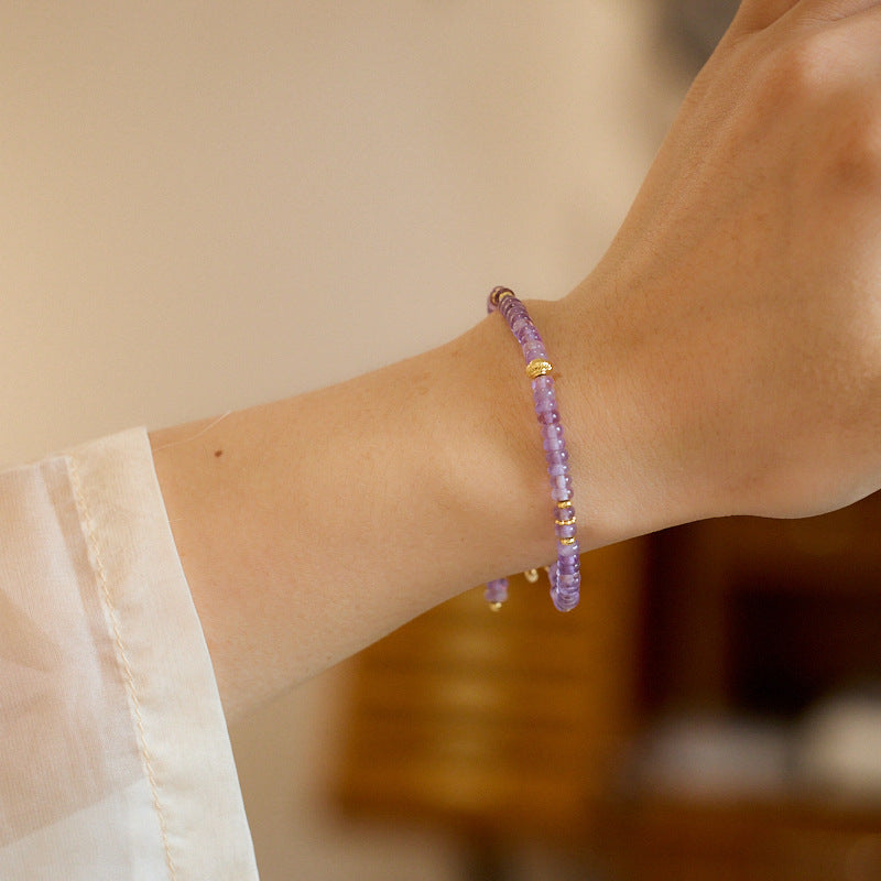 Natural Amethyst Bracelet