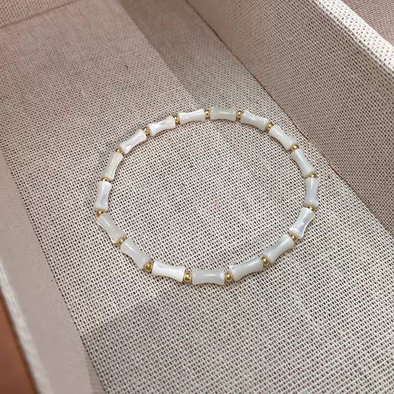 White Shellfish Bracelet