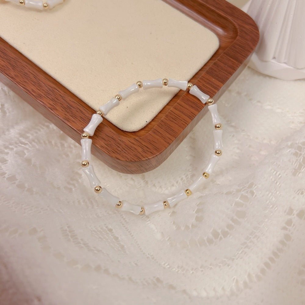 White Shellfish Bracelet