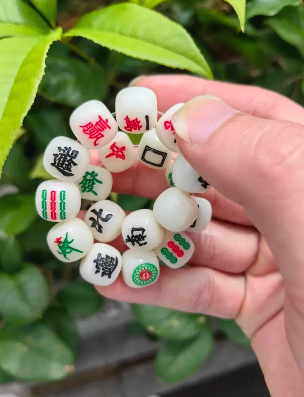 Mahjong Bodhi Root String
