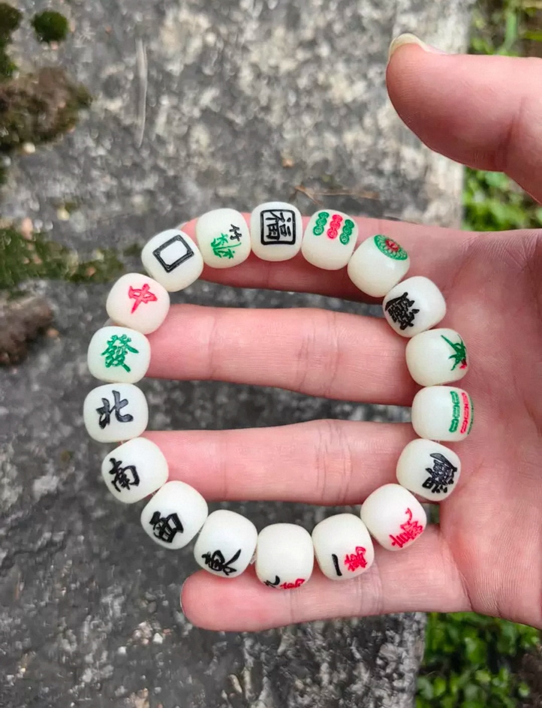 Mahjong Bodhi Root String