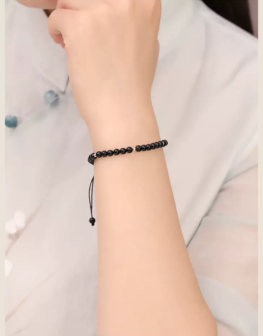 Black Obsidian Bracelet
