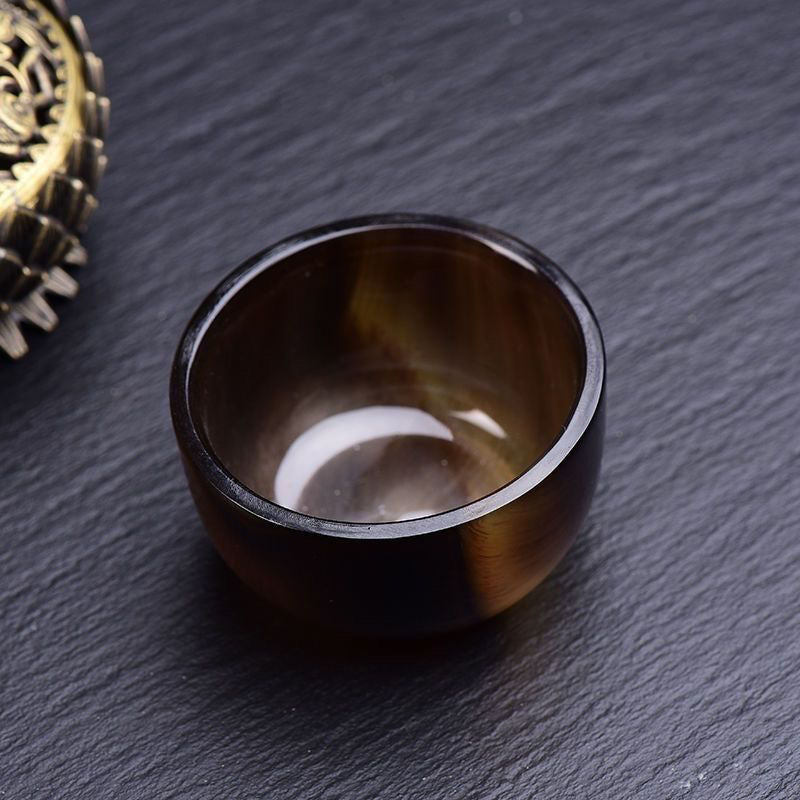 Tibetan Goat Horn Teacup