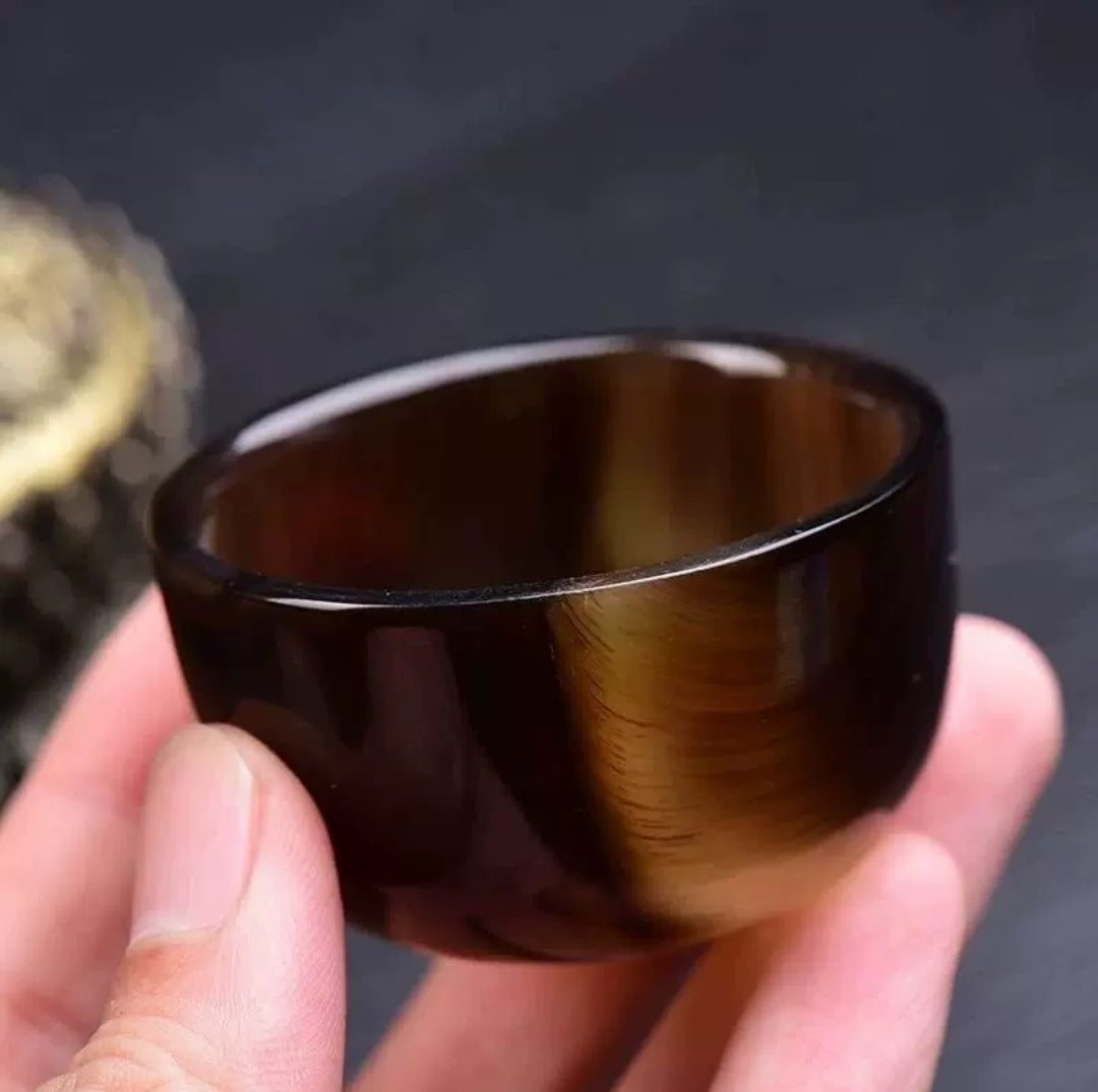 Tibetan Goat Horn Teacup