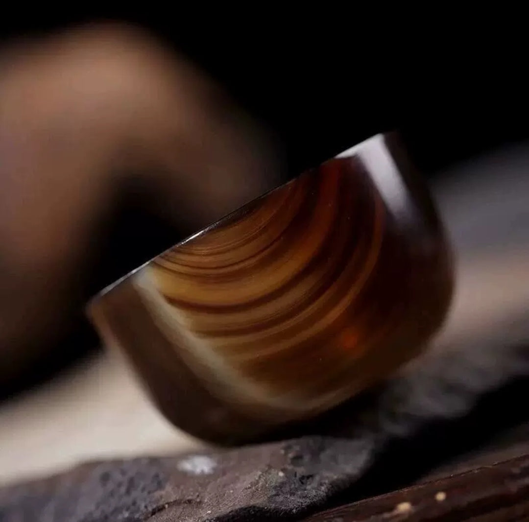 Tibetan Goat Horn Teacup