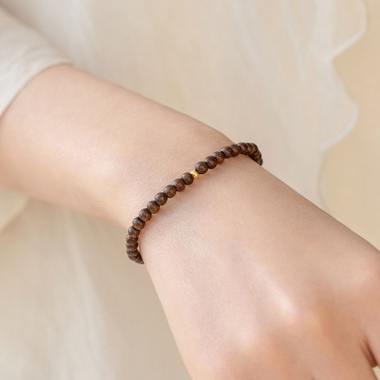 Golden Sandalwood Bracelet