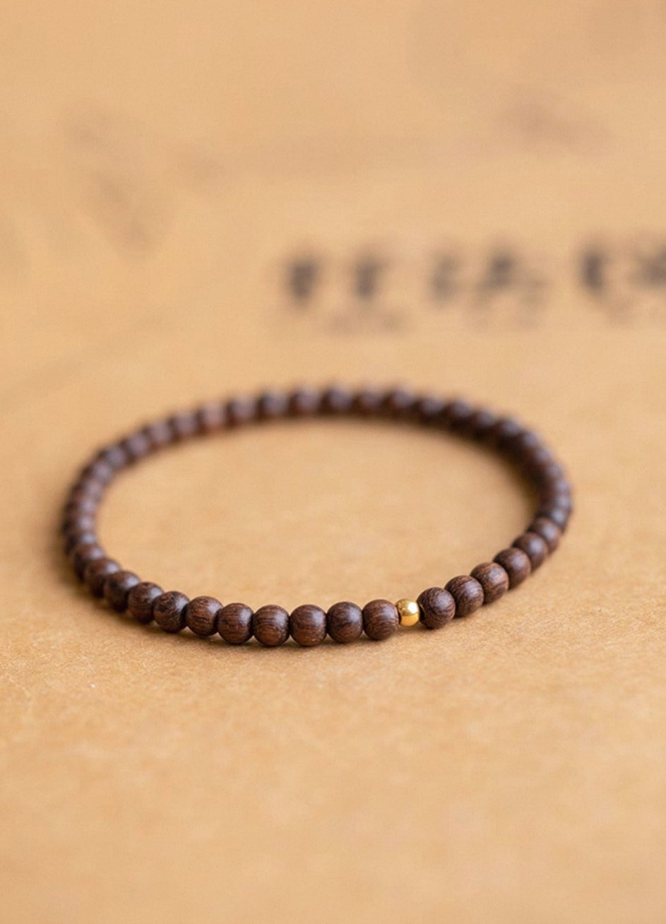 Golden Sandalwood Bracelet