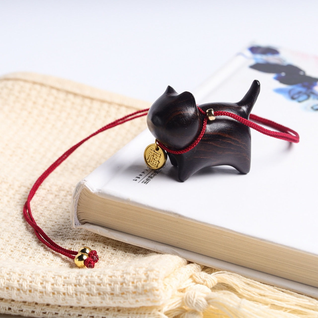 Ebony Cat Pendant