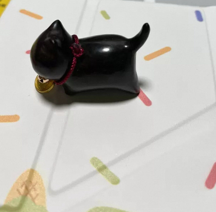 Ebony Cat Pendant