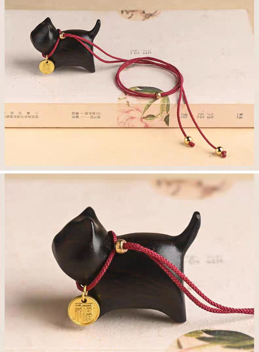 Ebony Cat Pendant