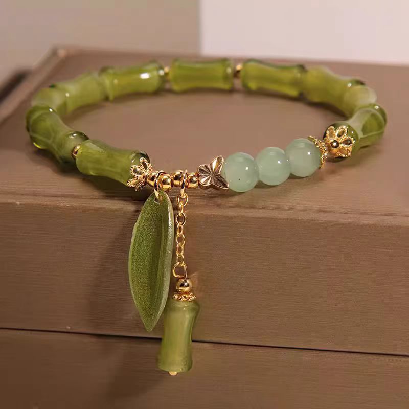Bamboo Green Glaze Strings