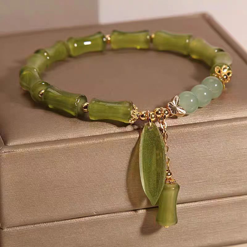 Bamboo Green Glaze Strings