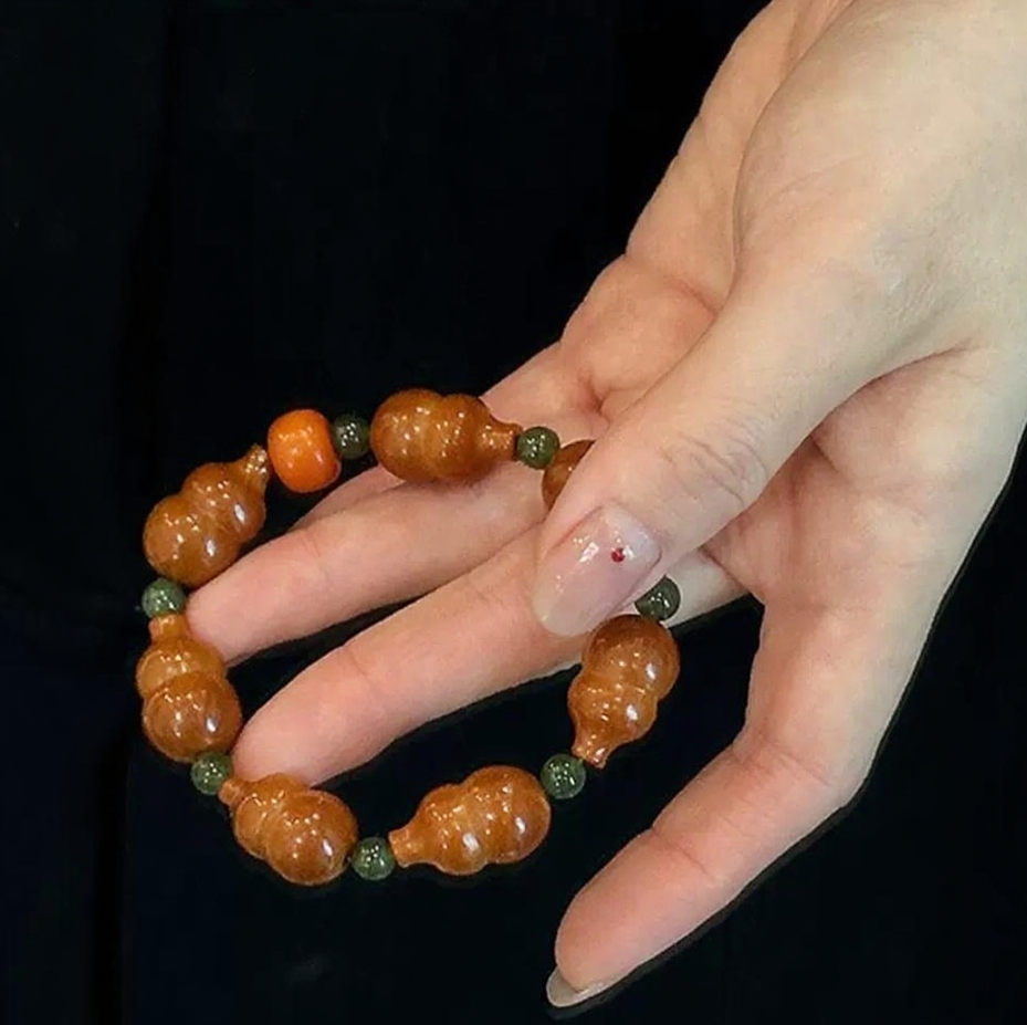 Gourd Shaped Olive Kernel Rosary