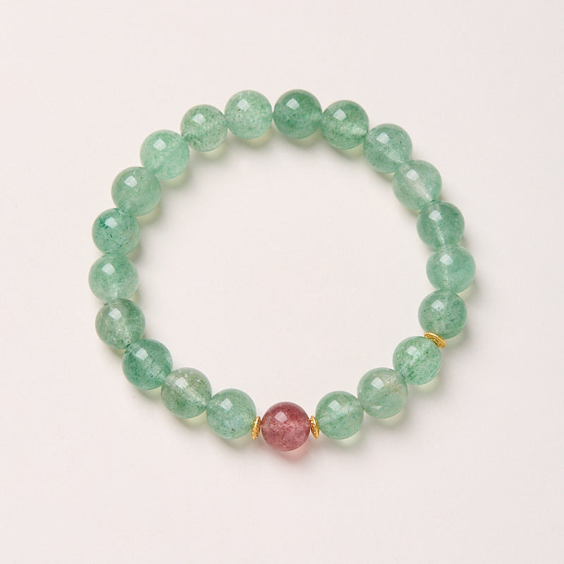 Green Strawberry Crystal Strings
